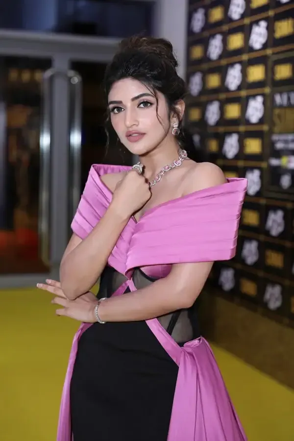 Indian Actress Sreeleela Images at Siima awards 2023